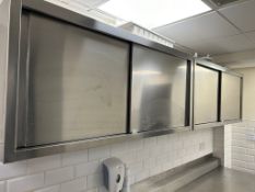 Stainless wall cupboard