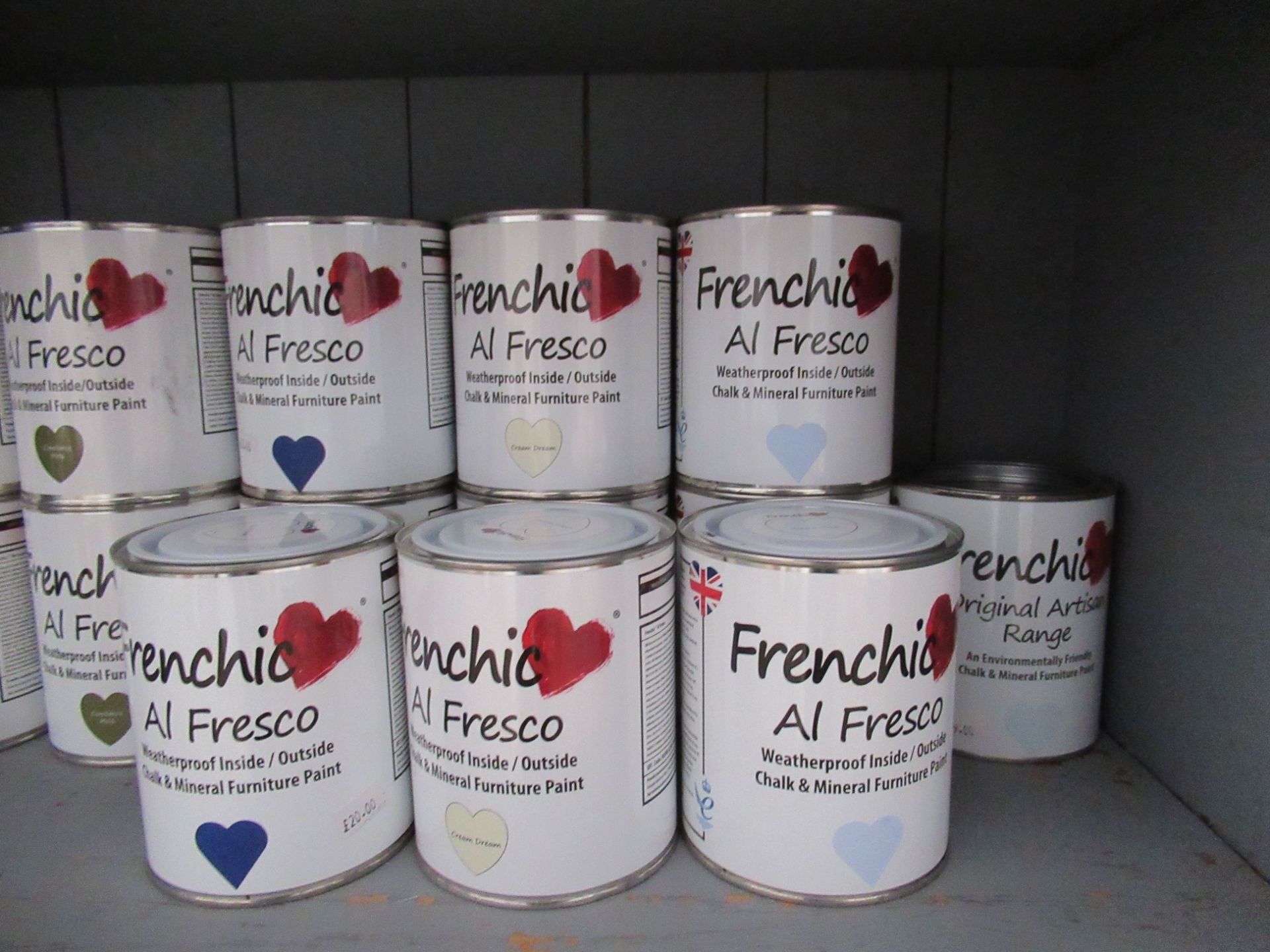 Large Qty of Assorted Frenchic Paint - Image 7 of 11