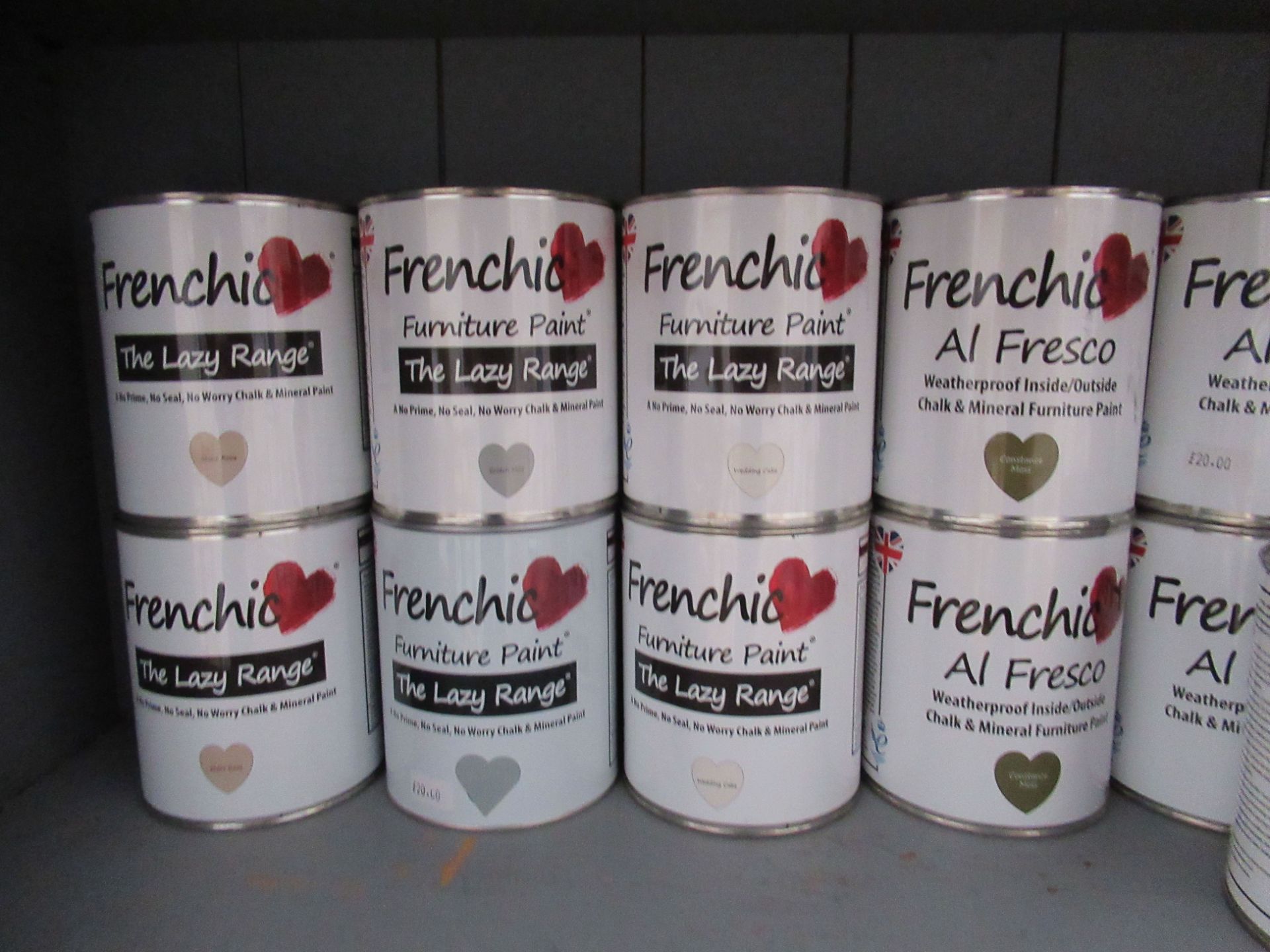 Large Qty of Assorted Frenchic Paint - Image 6 of 11