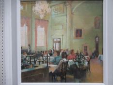 'Pump Day Bath' Acrylic Painting by Michael Hill, RRP £1,295 (26