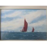 'Seascape' Oil Painting, by Anthony Osler,RRP £395 ( 17" x 14" including frame)