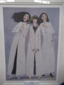 'The Little Maids' Framed Print by Gywn Jones. RRP £395 (21