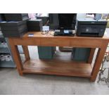 Large Wooden Console Table (1500 x 450 x 850mm)