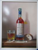 'Whiskey Bottle' Oil Painting by Zoltan Preiner, RRP £1295, (19
