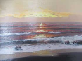'Sunset' by Puerto, RRP £495 (12" x 16" unframed)