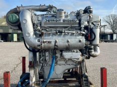 GM Detroit Marine Diesel Engine: 6V92T Used
