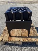Blacksmith Swage Block: 16"x 16 " with stand