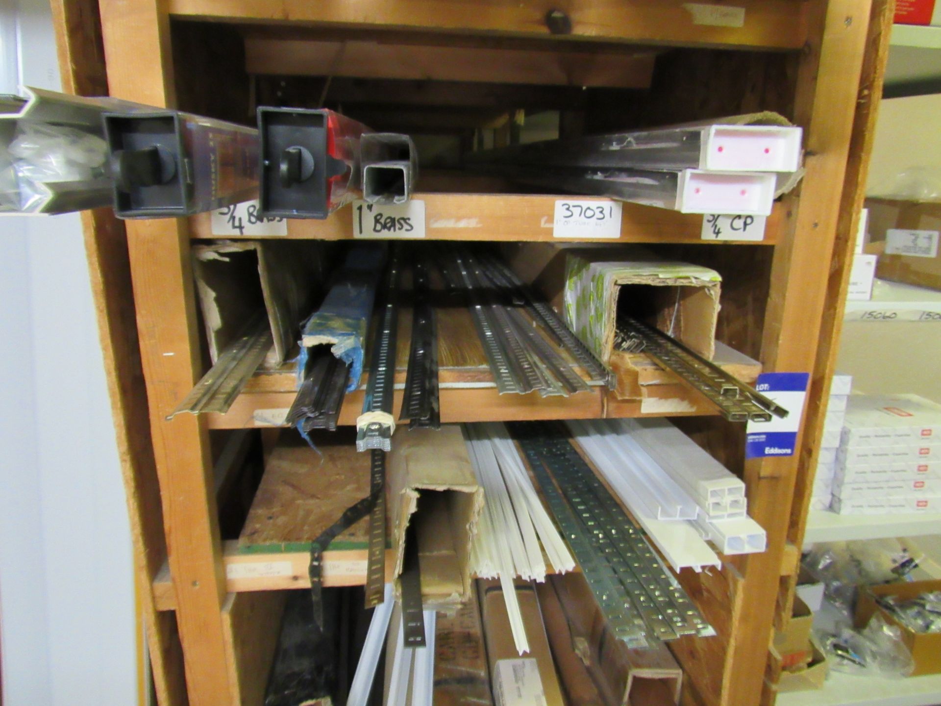 Quantity of Long Products including piano hinges etc to rack - Image 2 of 3