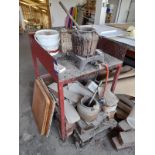 Glue Pot, Burner, Stand (Located on 1st Floor)