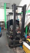 Caterpillar SP15 gas powered forklift truck, Serial Number 3AN10377 (1995), Non Runner - Spares or