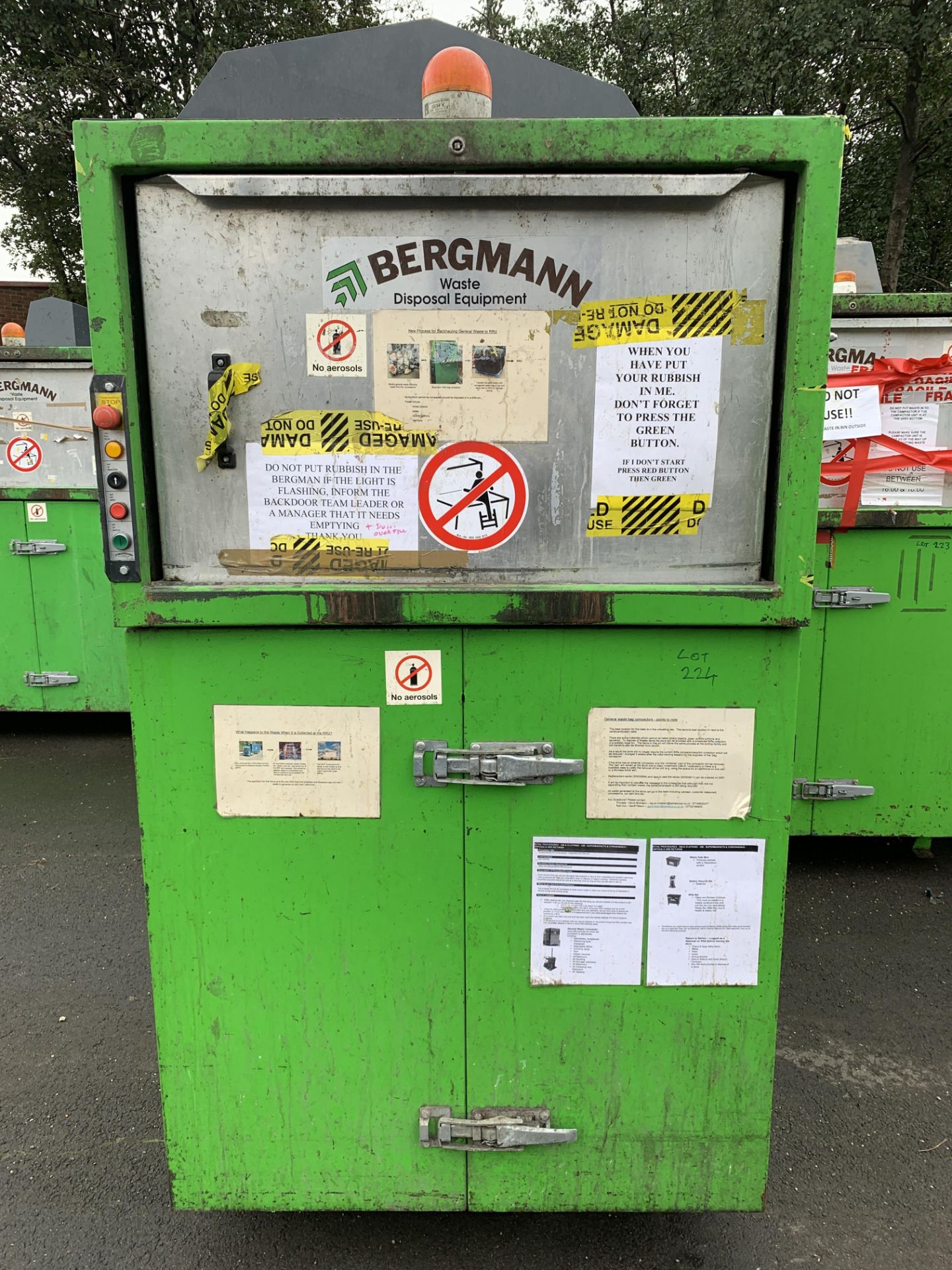 Bergmann 1400-E Roto Baler