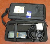 Testo 327-1 flue gas analyser with faulty probe