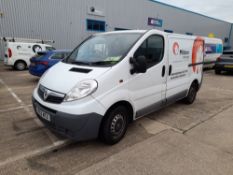 Vauxhall Vivaro 2700 CDTI 113 SWB Van, registration YF63 WTX, odometer reading c.399,000 miles, 1