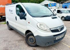 Vauxhall Vivaro SWB 2.0CDTI [115PS] Van 2.7t Euro 5. Reg: NA62 BVM. Mileage: 372,567. MOT: 07.11.