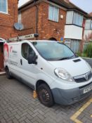 Vauxhall Vivaro 2700 CDTI Van, Registration Number YF63 WSV, Mileage c.300,000 , 1 key, Mot until