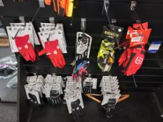 34 Pairs of Shift White Lable Gloves and 7 Pairs of Various Gloves