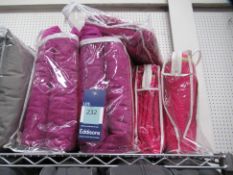 Qty of Assorted Size Quilted Throws (RRP £300+)