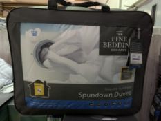 2x 'The Fine Bedding Company' King Size Spundown Duvets (RRP £140)