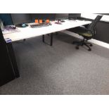 4 Person office pod comprising Adapt II workstations (Approx. 1400 x 800), 4 x Operators swivel