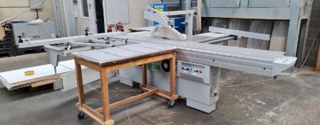 Biesse Active 400 Sliding Table Saw, Serial Number