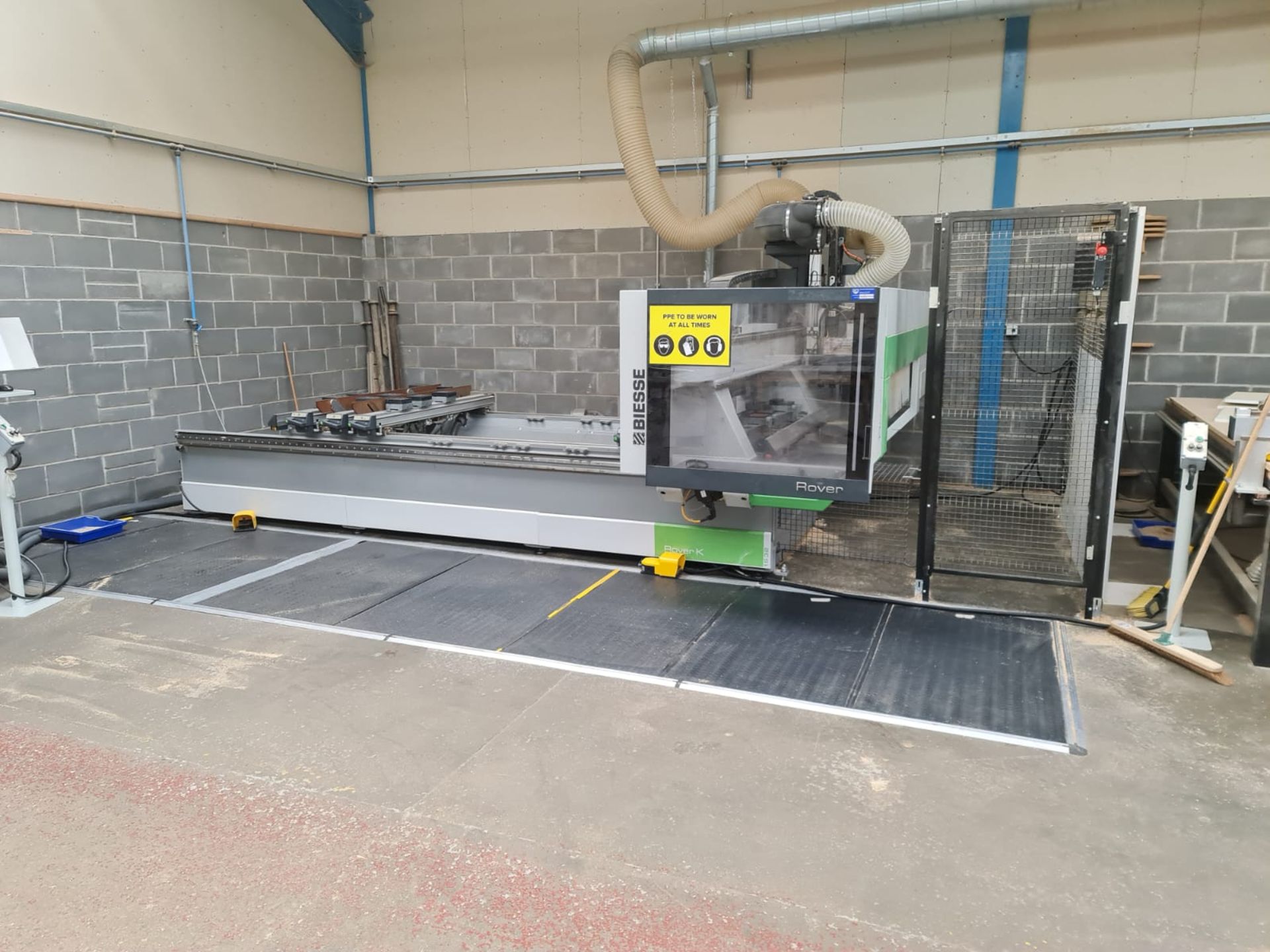 Biesse Rover K 1532 G CNC Router, Serial Number 10