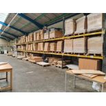 7 x Bays of Link 51M boltless steel pallet racking (Approx. 4000mm) (Location: Swansea) (Please