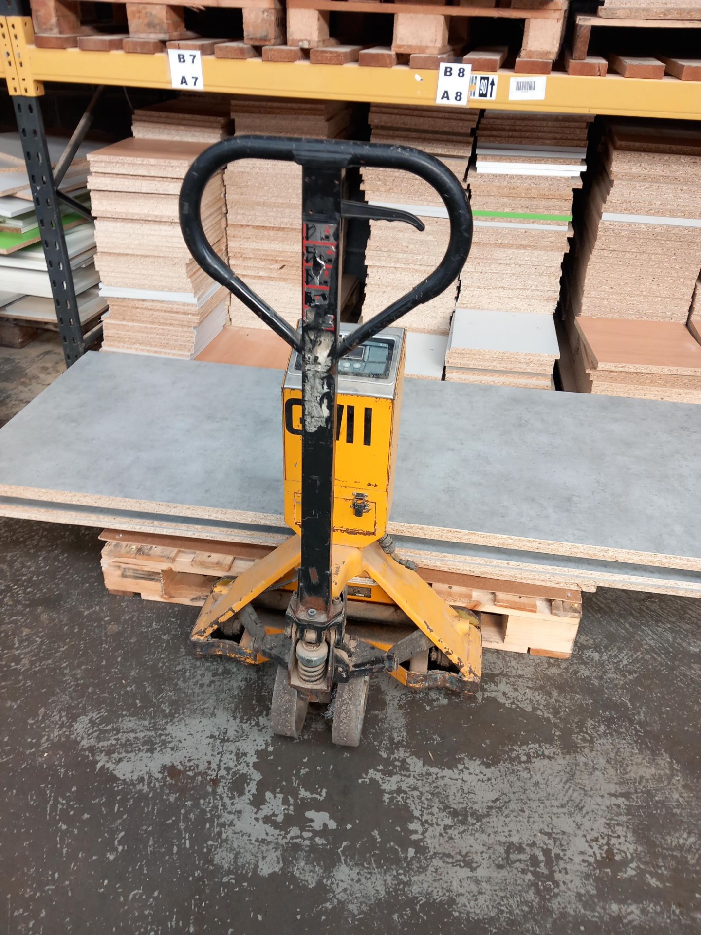 Betterweigh 2300KG capacity weighing pallet truck (Location: Swansea) - Image 2 of 3