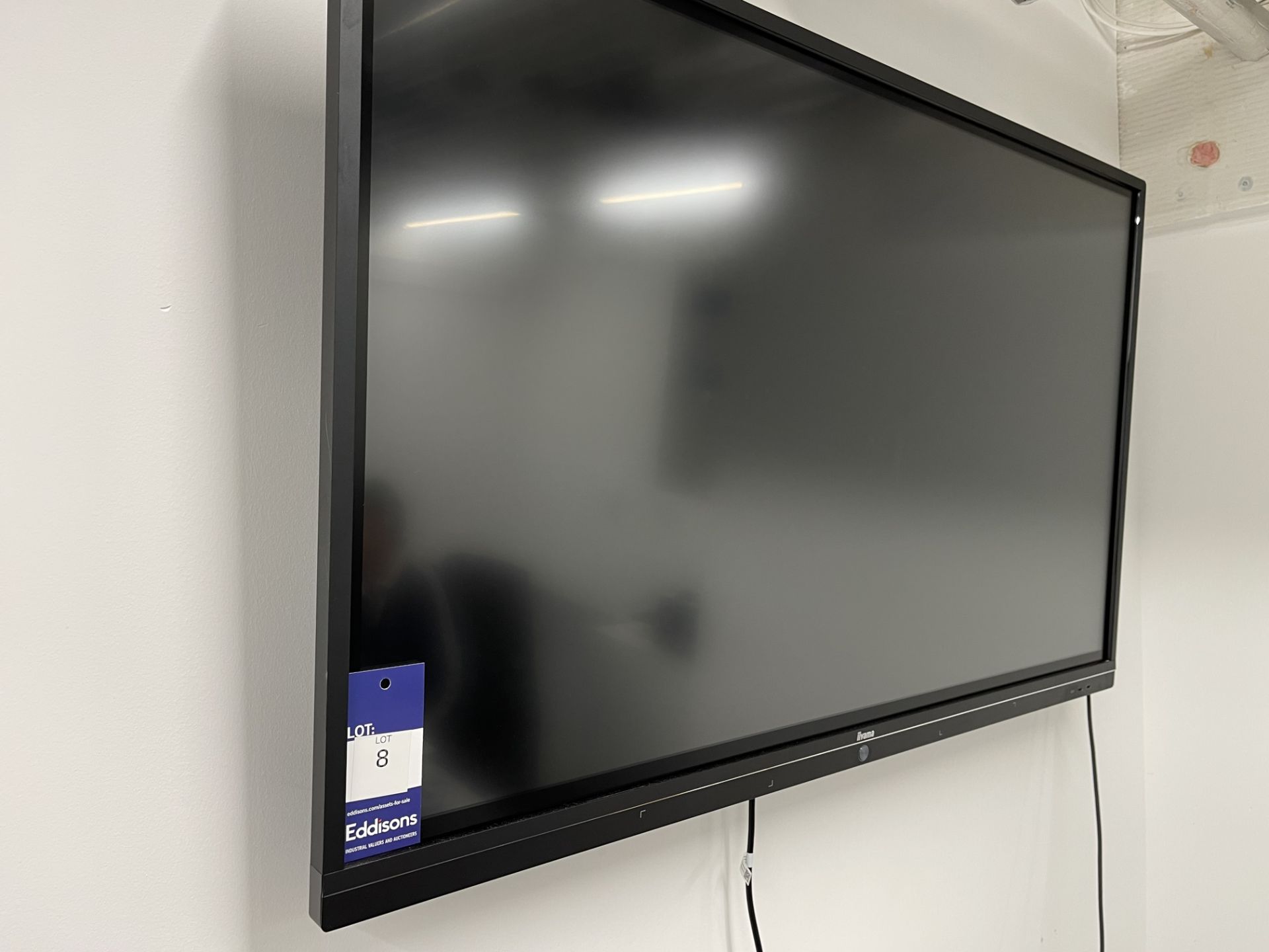 IIyama 55” flat screen monitor with remote
