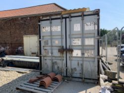 Steel Shipping/Storage container and Steel Site Store