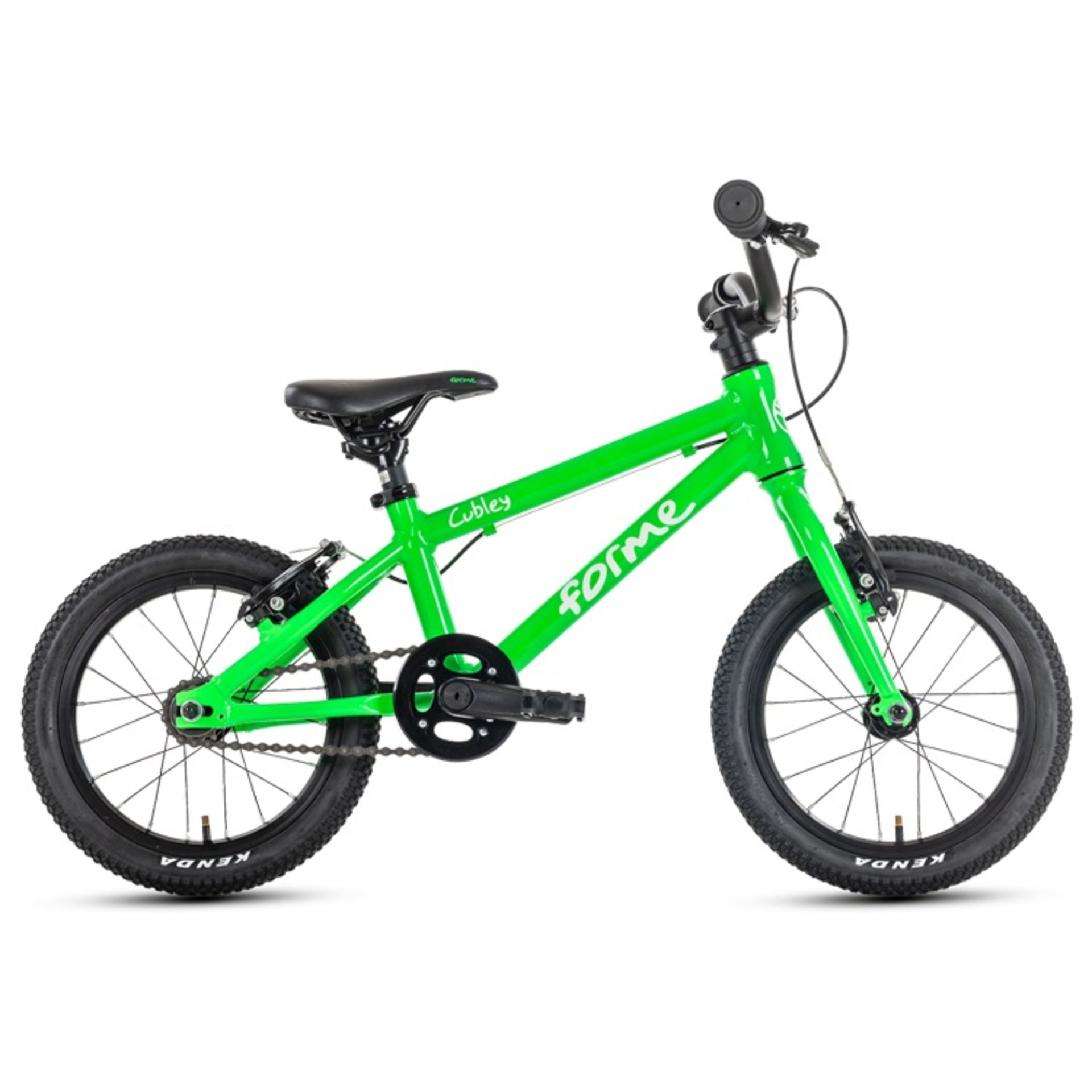 Forme Cubley 14 Green Kids Pavement Bike, Single S