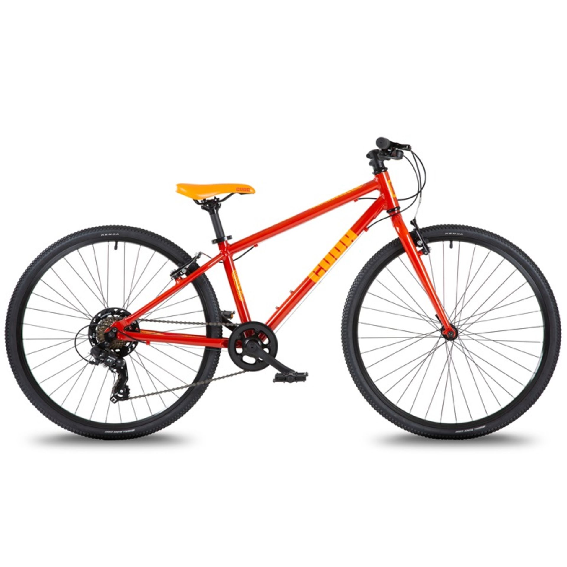 Cuda Trace 26" ATB Bike, Orange, 7-Speed (Please n
