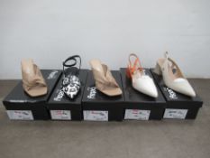 5 Pairs of Betsy Women's Shoes in Size UK 3 & 4