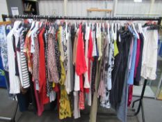 A Large Selection of Women's Designer Clothing by Various Brands in Various Sizes