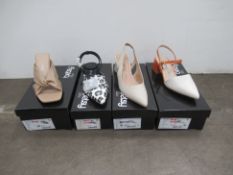 4 Pairs of Betsy Women's Shoes in Size UK 4