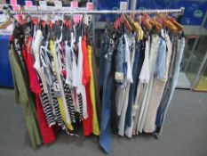 A Large Selection of Women's Designer Clothing by OUI and Replay in Various Sizes