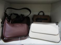 4x Keddo Couture & 5x Marco Tozzi Handbags. Various Colours & sizes (please see photos)