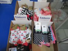 4 Boxes to Contain Branded Women's Socks