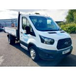 FORD TRANSIT T350 SINGLE CAB TIPPER 130ps 2.0 TDCI one way tip. Registration BL67 JCJ. Mileage: 80,