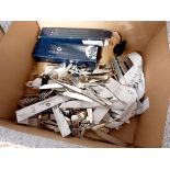 Large quantity of Churchill cutlery to box