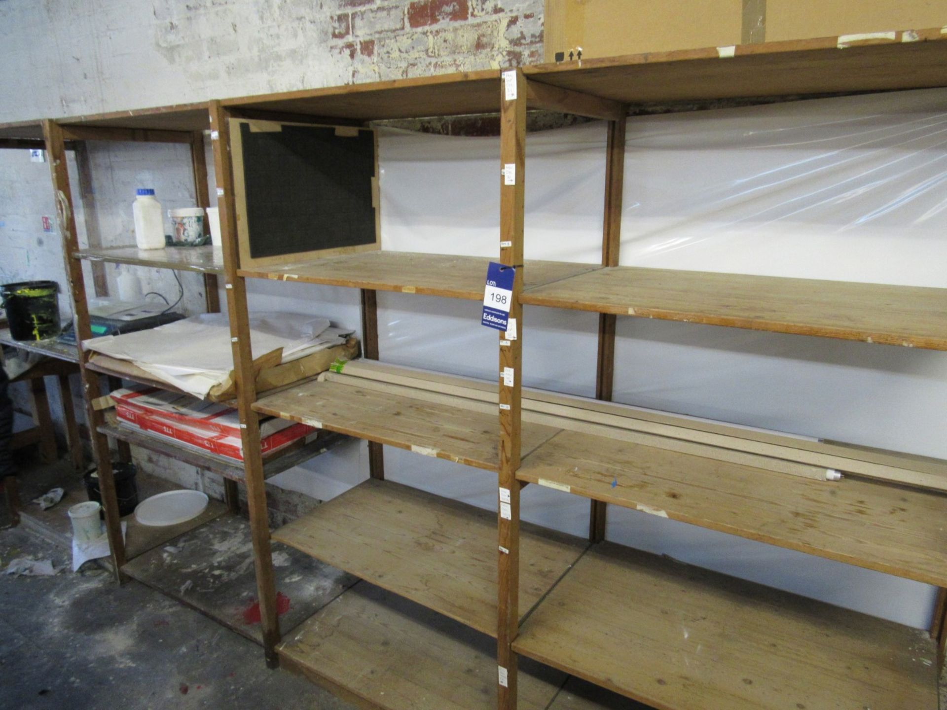 4 Tier boltless wooden racking