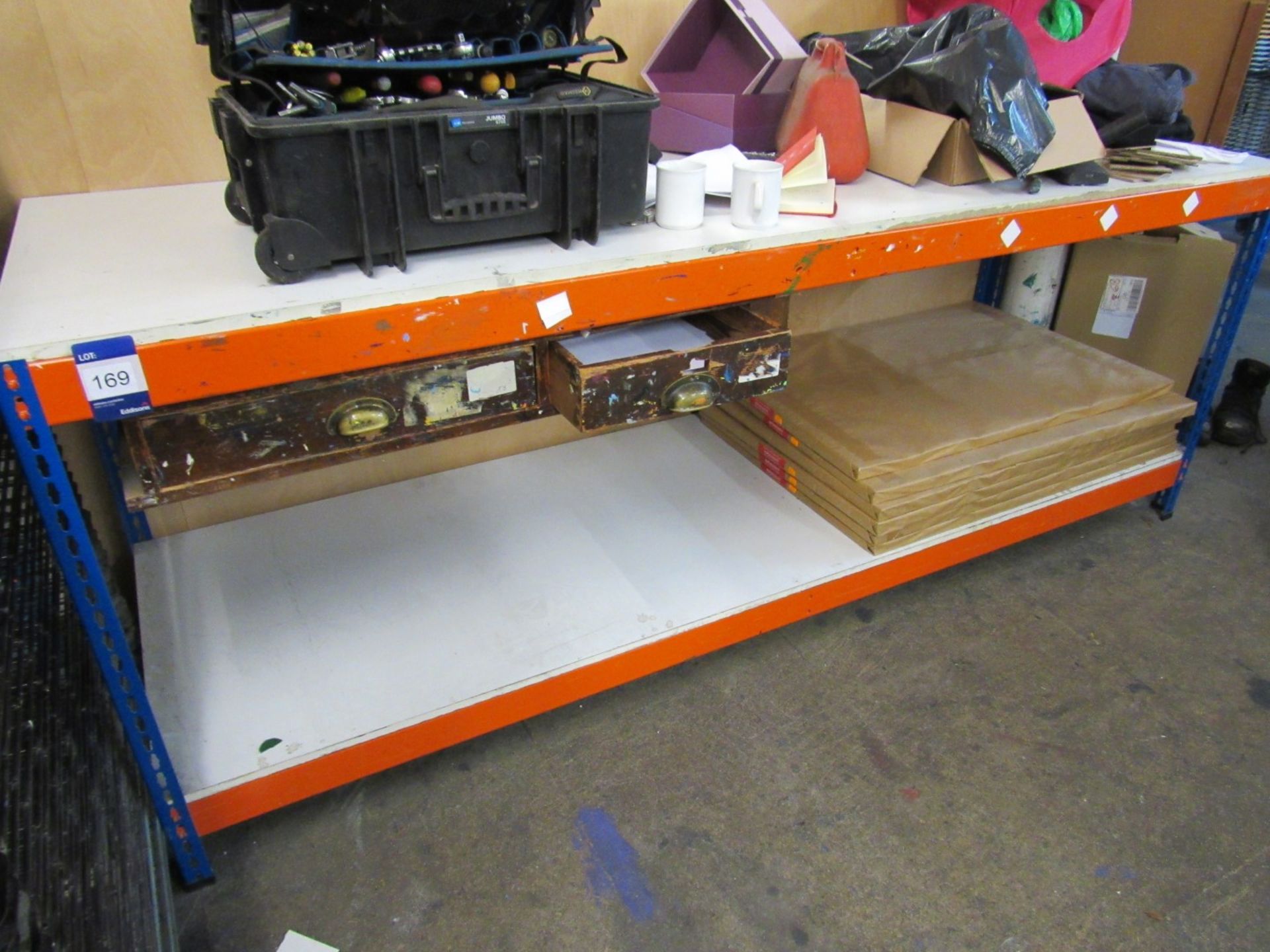 Boltless Steel Workbench - Image 2 of 2