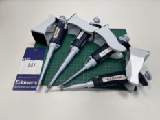 4 x Gilson Pipettes