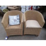 Pair of Wicker Chairs