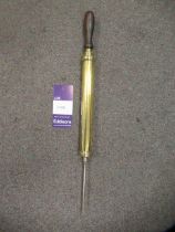 Vintage Brass Meat Curer (Specifically Ox Tongue) - 66cm