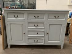 Painted Two Door Six Drawer Sideboard (1520 x 500 x 1030mm)