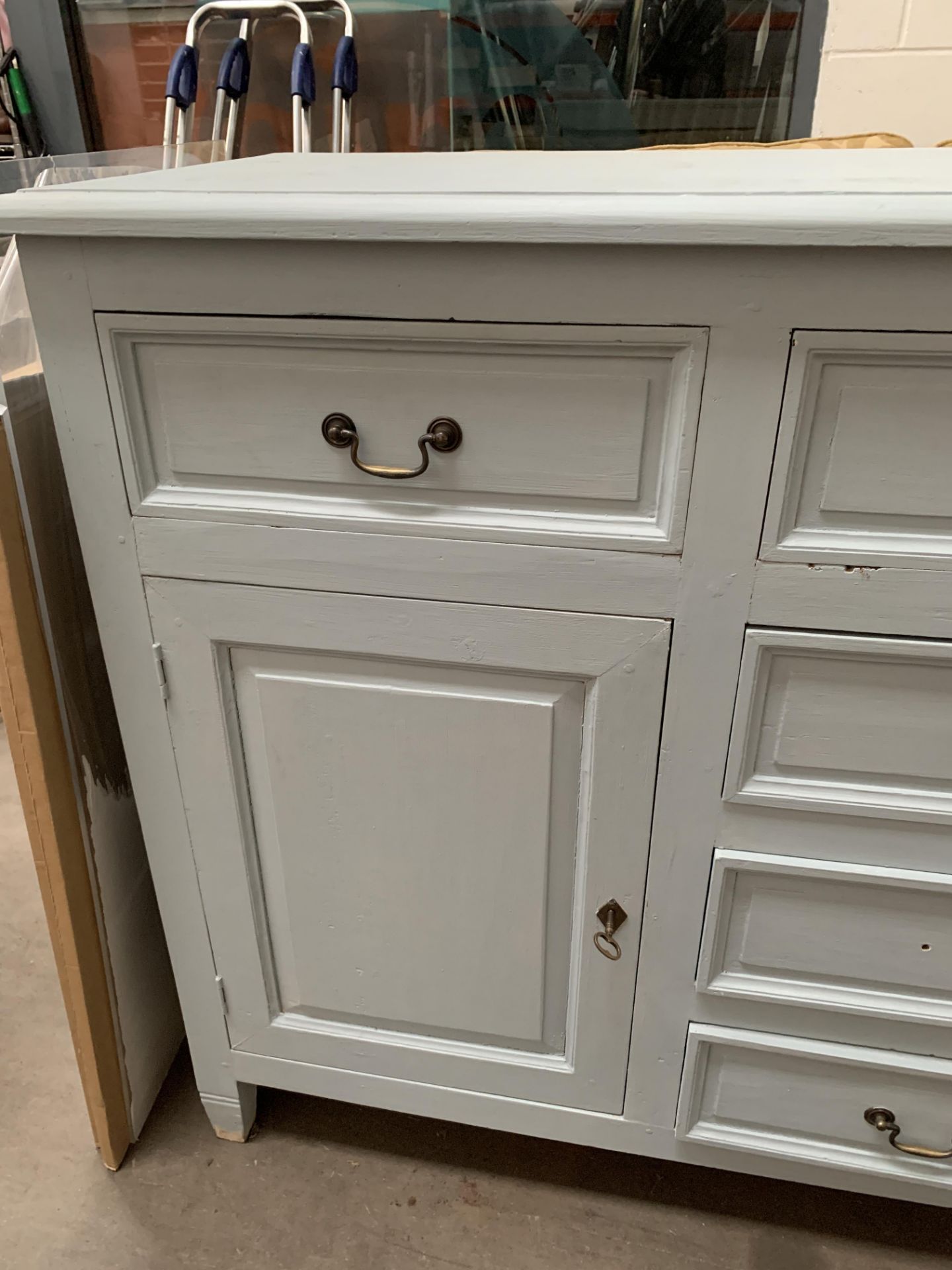 Painted Two Door Six Drawer Sideboard (1520 x 500 x 1030mm) - Image 2 of 4