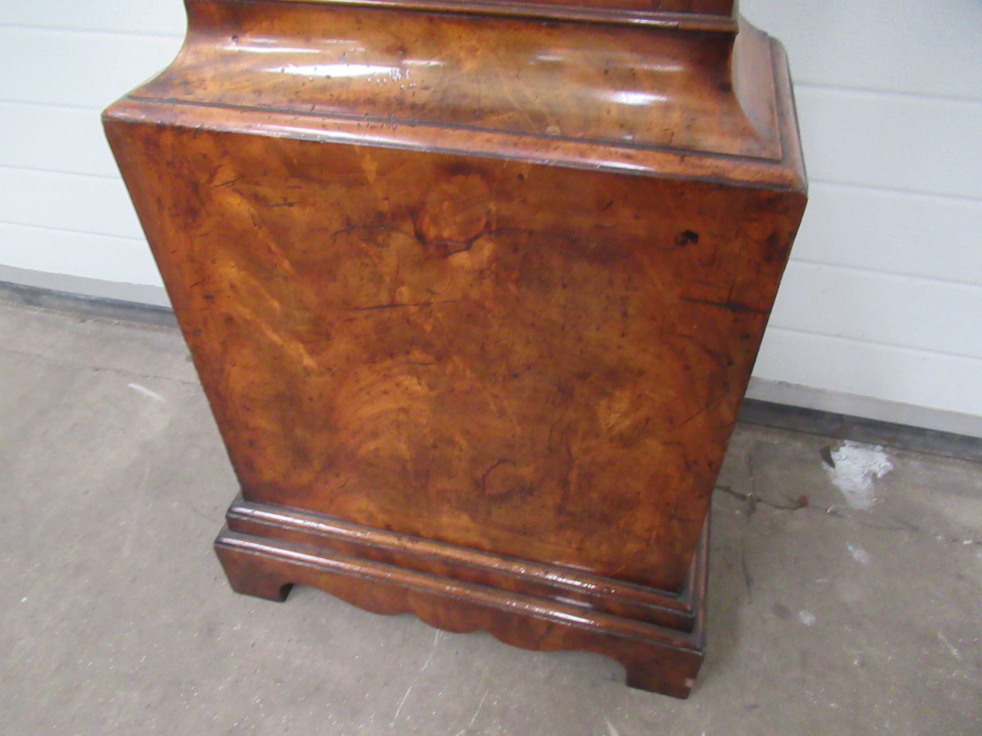 Mahogany Longcase Clock Case - No Mechanism or Face, Just Case & Hood - No door - Image 4 of 4