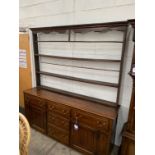 19th Century Oak Welsh Dresser (183 x 48 x 203cm)