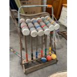 Incomplete Croquet Set