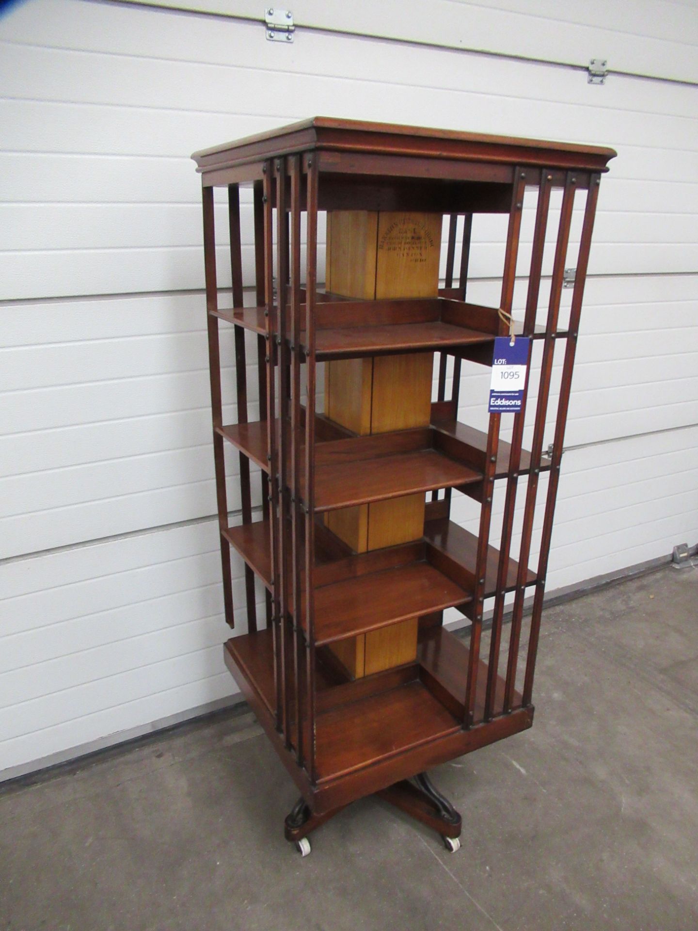 Danner's Patent Revolving Bookcase. - Image 2 of 6